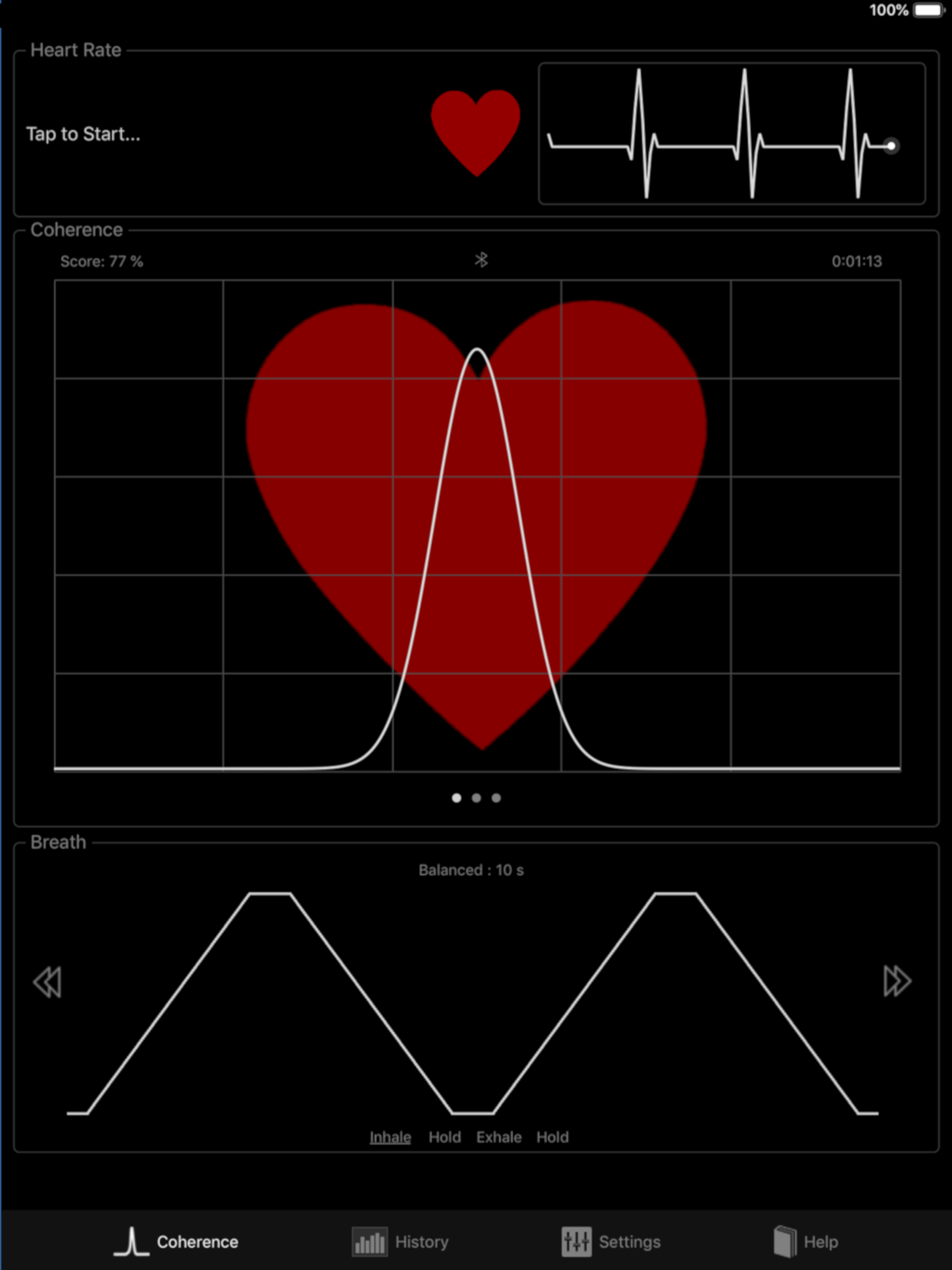 HeartRate+ Coherence PRO