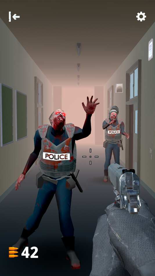#2. Dead Raid: Zombie Shooter 3D (iOS) Podle: AI Games FZ