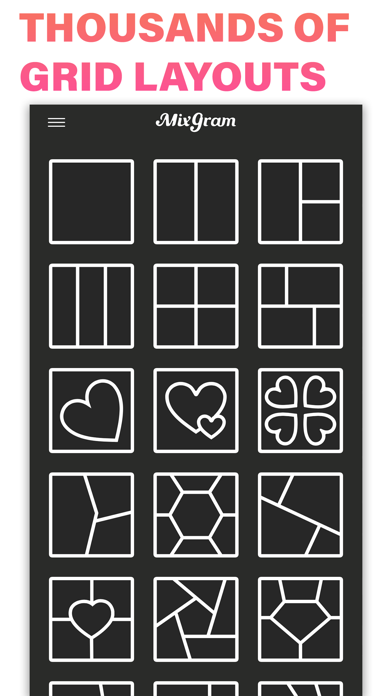 Photo Collage Maker Mixgram Screenshot