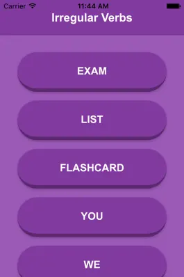 Game screenshot English Irregular Verbs Best apk