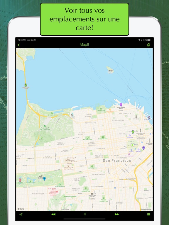 Screenshot #4 pour MapIt - Mapper Plusieurs Lieux