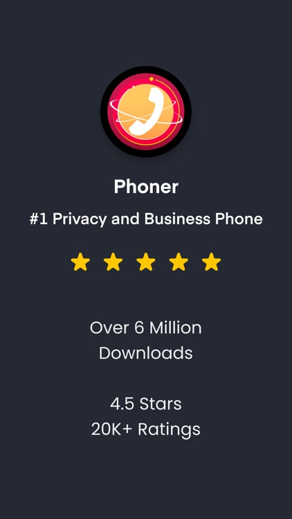 Phoner: Second Phone Number screenshot-7