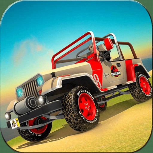 Offroad Jeep mountain climb 3d icon