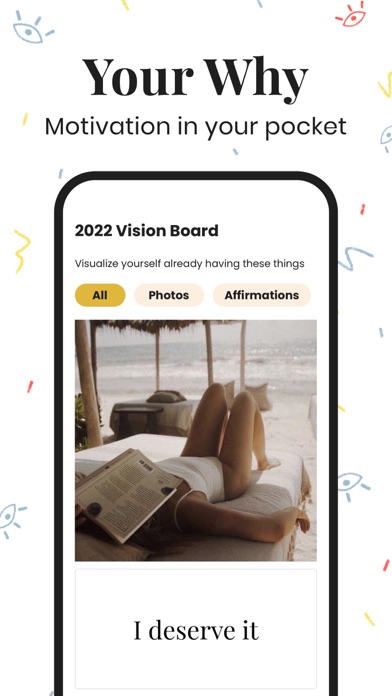 Vision Board - Why Screenshot
