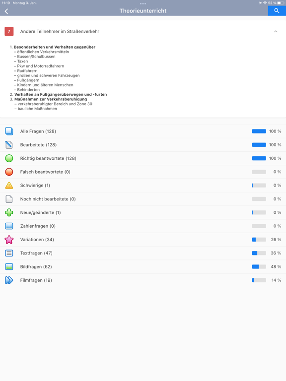 Fahrschule.de 2026 iPad screenshot 10 - Education app