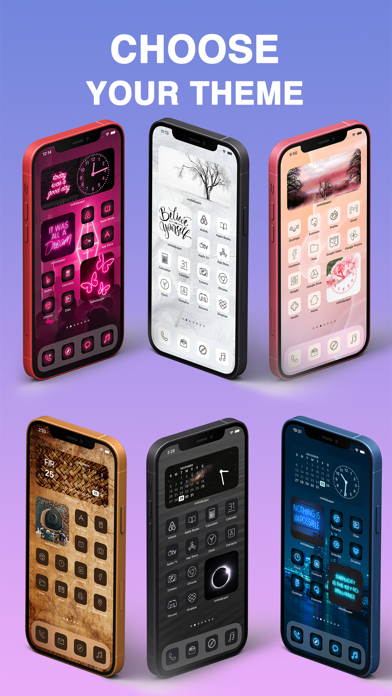 Screenshot #3 pour ThemesPro: App Icons & Widgets