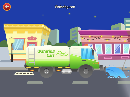 Baby's Motor City auto puzzle iPad screenshot 4 - Education app