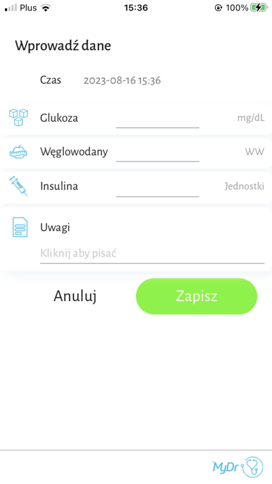 Screenshot #3 pour MyDr Diabetologia