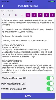 aurora forecast & alerts iphone screenshot 3