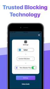 Porn Blocker Plus - for Safari screenshot