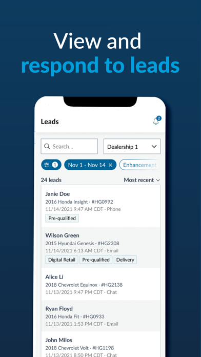 CarGurus Dealer Screenshot