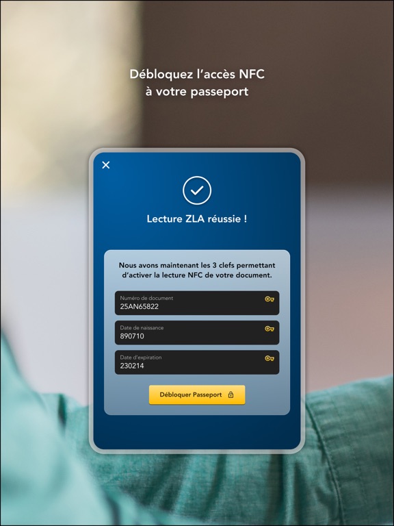 Screenshot #5 pour Passport NFC Reader