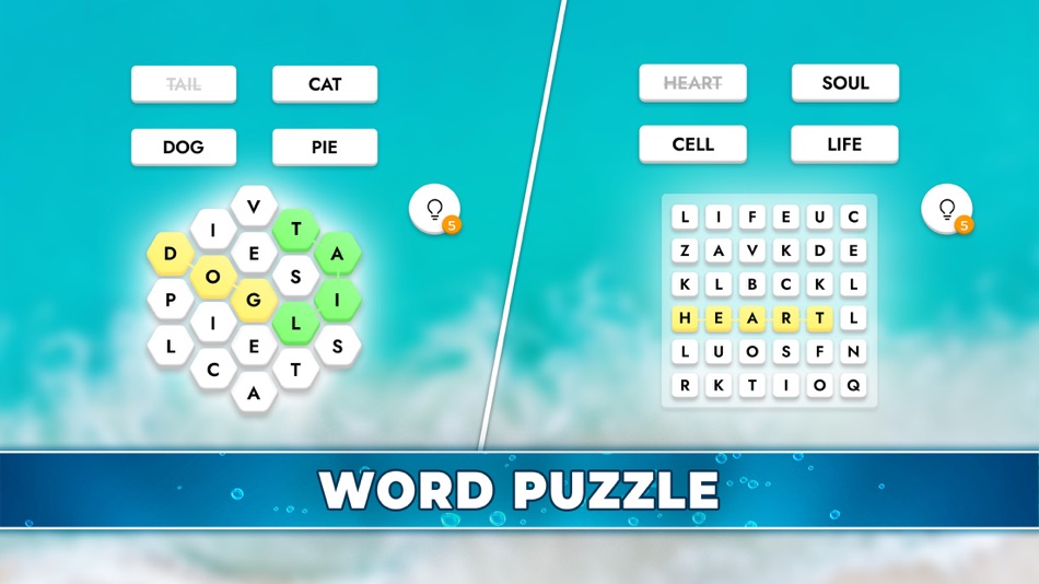 #10. Word Puzzle Games • (iOS) By: Touchzing Media