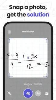 mathmaster: math solver & help iphone screenshot 1