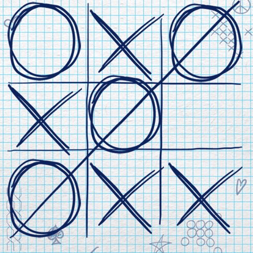 Doodle Tic Tac Toe:Head 2 Head iOS App