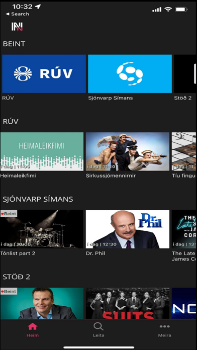 NovaTV sjónvarp Screenshot