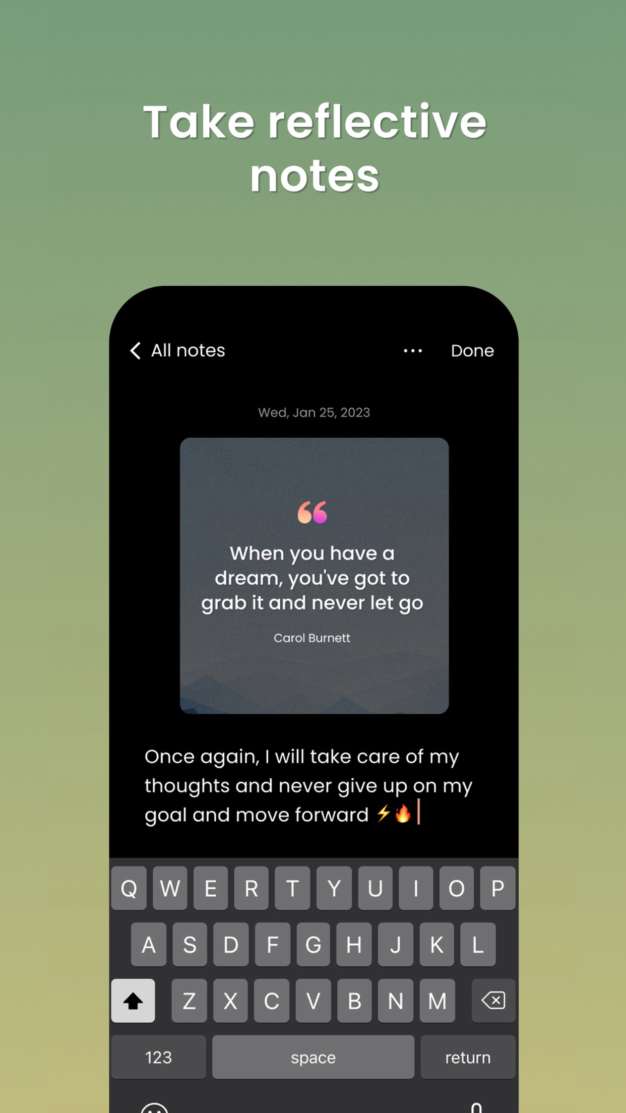 Screenshot do app Motivation Daily Quotes: Motto