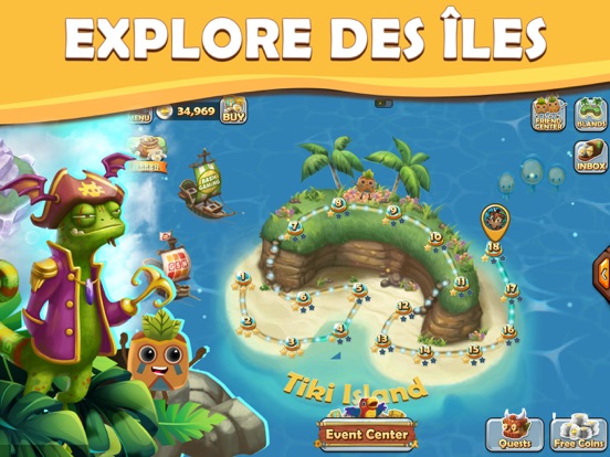 Screenshot #6 pour Tiki Solitaire TriPeaks