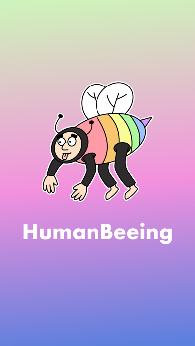 Screenshot #2 pour Human Beeing - Sticker Pack