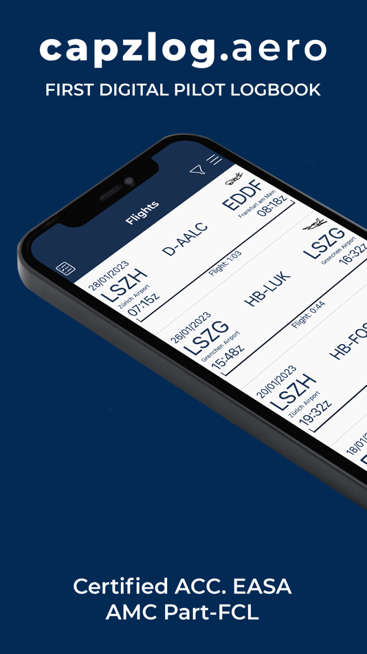 #1. capzlog.aero pilot logbook (iOS) 由: capzlog.aero AG