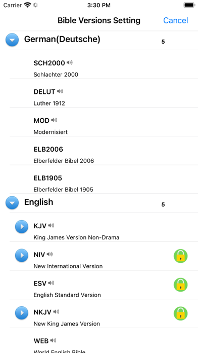 Screenshot #3 pour Deutsch Schlachter Audio Bibe