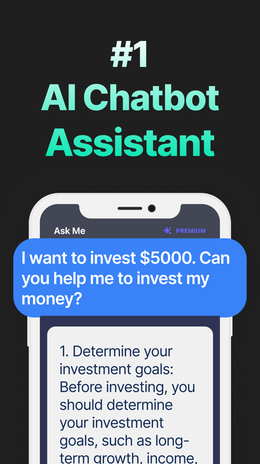 #1. AskMe: AI Chatbot Assistant (iOS) 由: Ibrahim Arslan