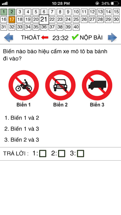 Ôn Thi Sát Hạch GPLX 600 Câu Screenshot
