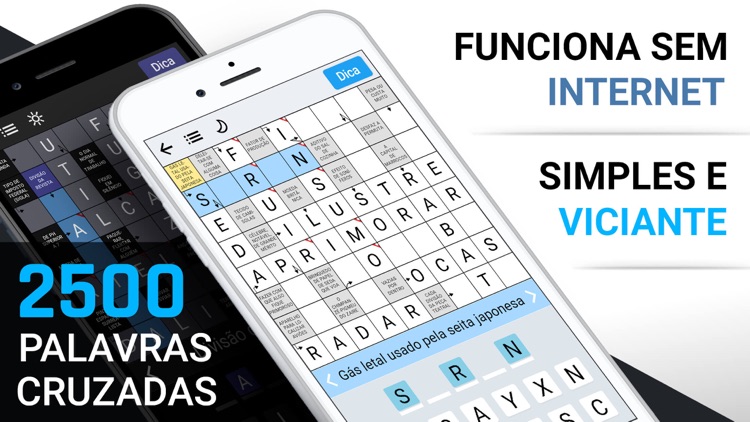Teste seu Conhecimento nas Palavras Cruzadas (Jogo Mobile) 