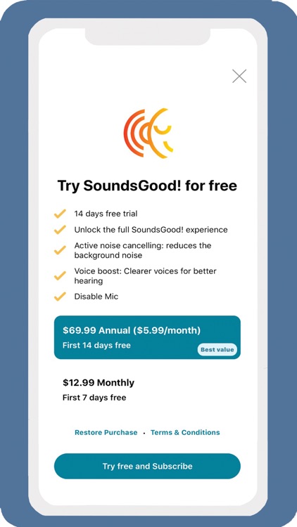 Sounds Good! Hearing Amplifier screenshot-9