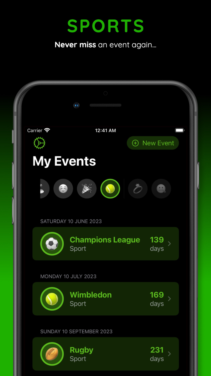 Looking FWD Event Countdown