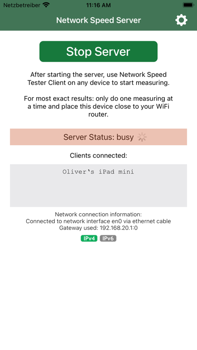 Network Speed Tester Serverのおすすめ画像1