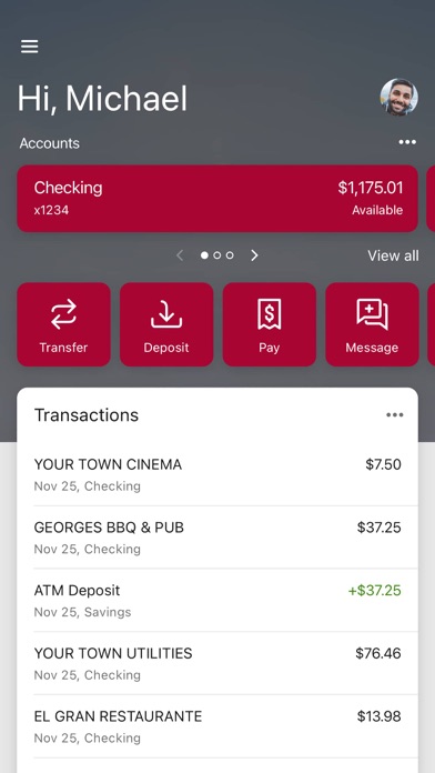 Northstar Bank Mobile Banking Screenshot