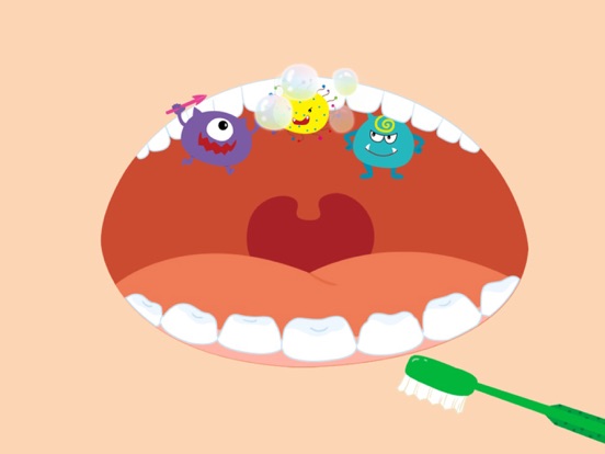 Learn To Brush Teeth Game iPad screenshot 4 - Education app