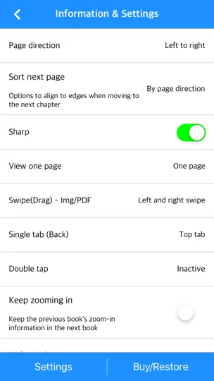Manga Viewer - CBZ(CBR) Reader iPhone Screenshot 5