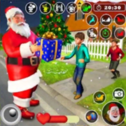 Santa Claus Christmas Fun Game icon