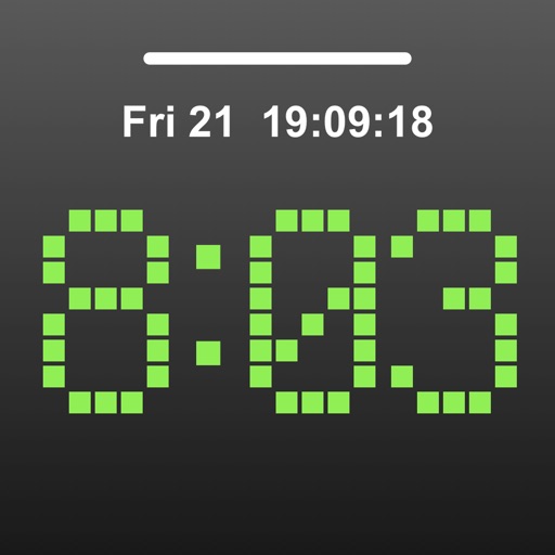 Standby Clock - on Lock Screen iOS App