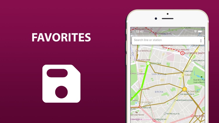 Public transport map Milan screenshot-3