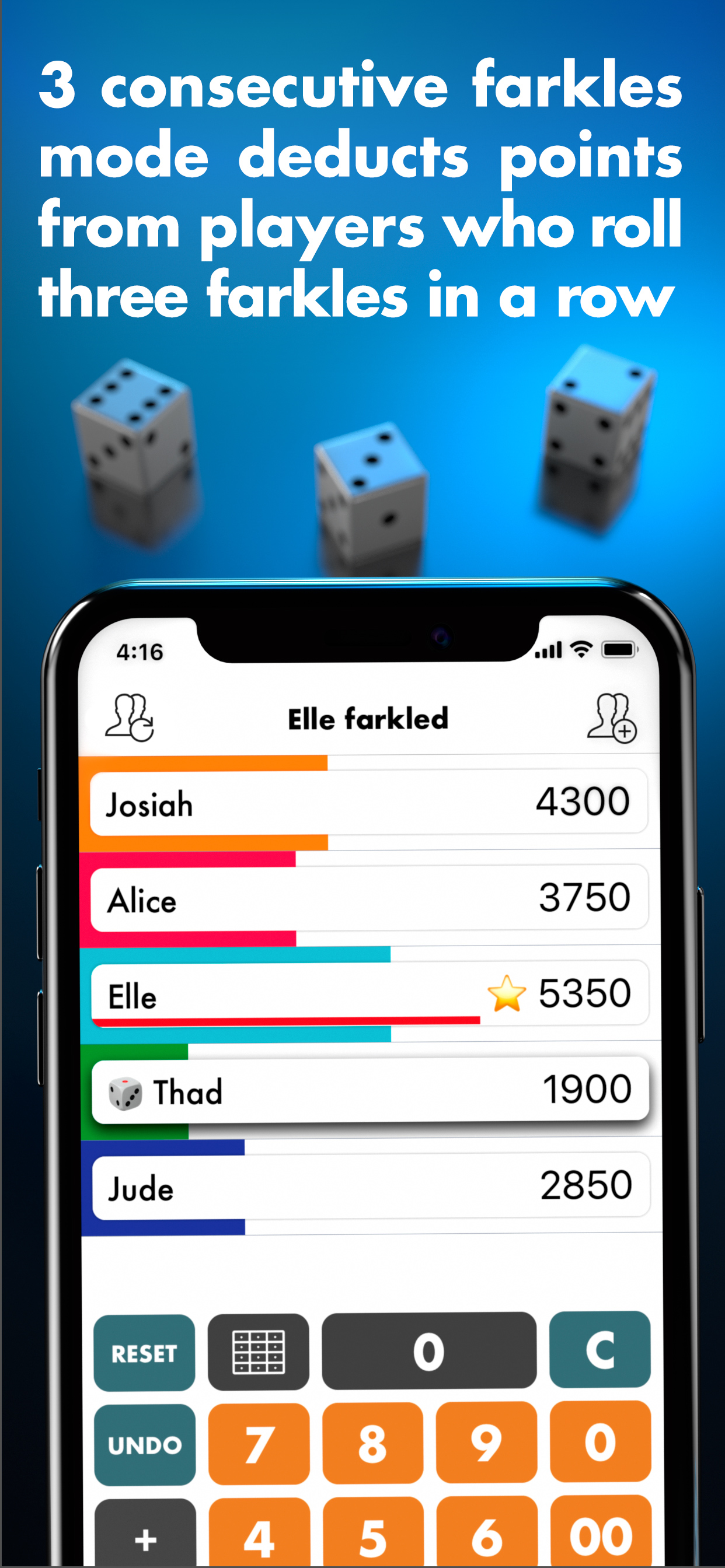 Farkle Scorekeeper