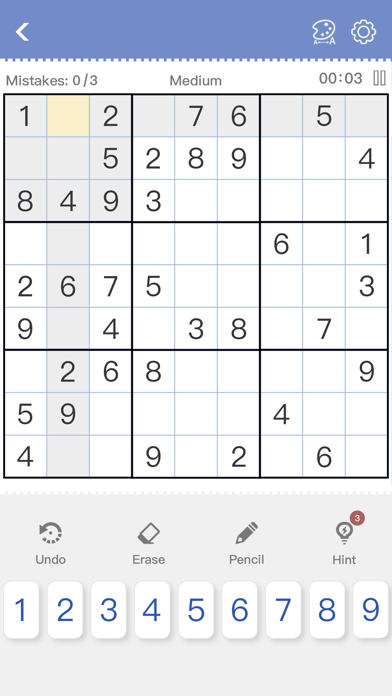 Sudoku - Brain Puzzle Games Screenshot