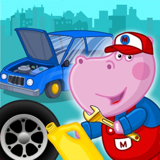 Hippo: Car Service Station