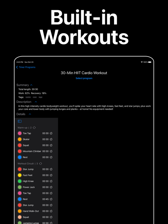 Interval Flow - WOD Timer