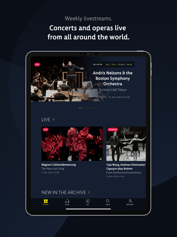 STAGE Stream Classical Music