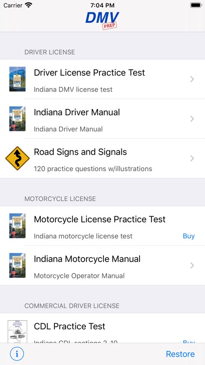 Indiana DMV Test Prep