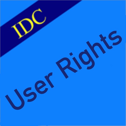 IDC User Rights