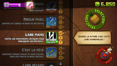 Screenshot #3 pour Fruit Ninja Classic+