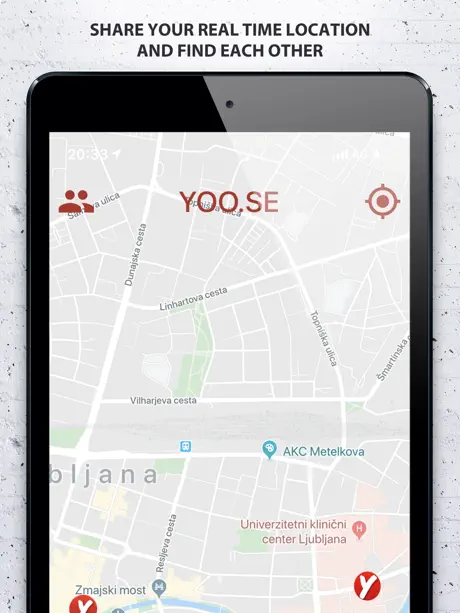 Yoo.se Location & Chat