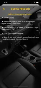 Radio Code Fixer For Renault screenshot #4 for iPhone