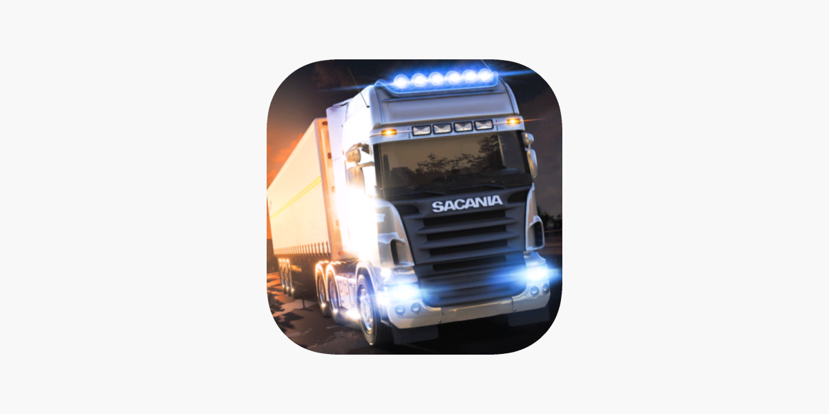 Euro Truck Sim Jogo de caminhão 3D versão móvel andróide iOS apk