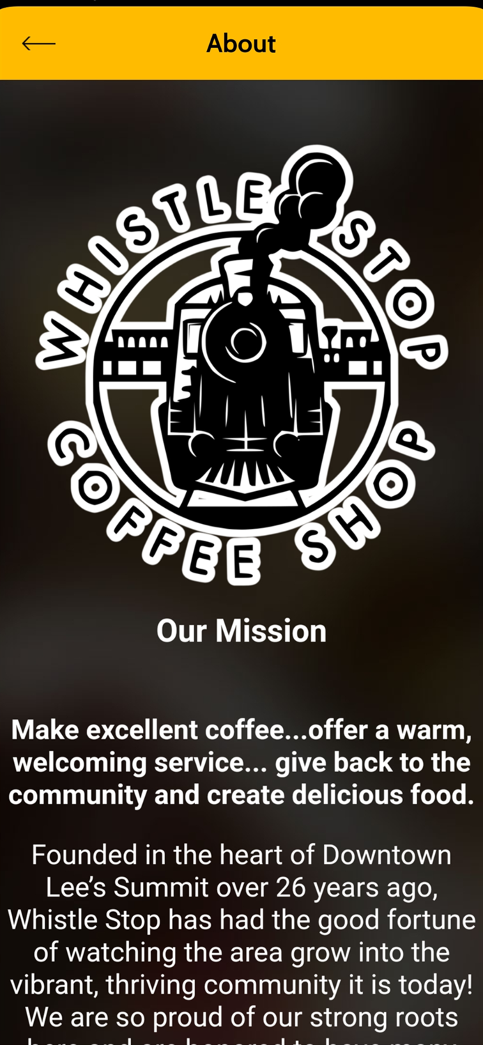 Whistle Stop Coffee Shop