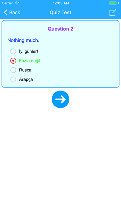 Learn Turkish Language Offline Screenshot